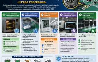 Preventing soldering voids in PCB assembly