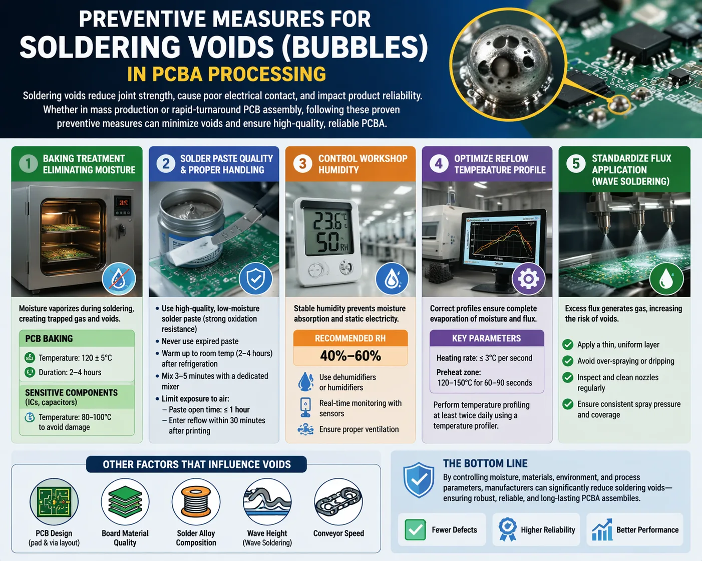 PCB 조립 시 납땜 불량 방지