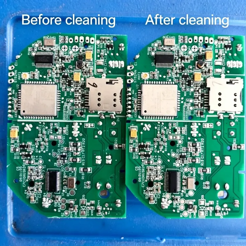 Flux Residue and PCB Cleaning Process Analysis