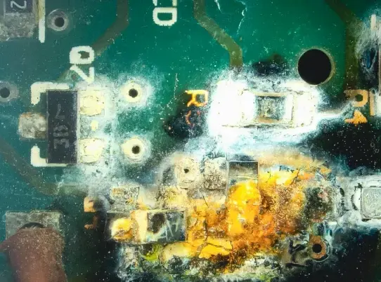 PCB circuit corrosion