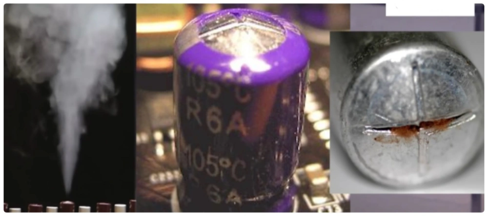 Overvoltage Causes Capacitor Failure