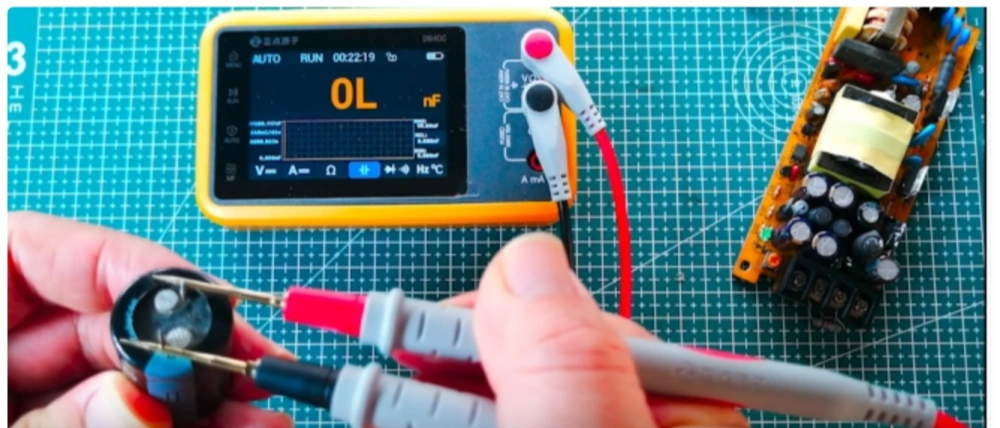 Testing with a multimeter