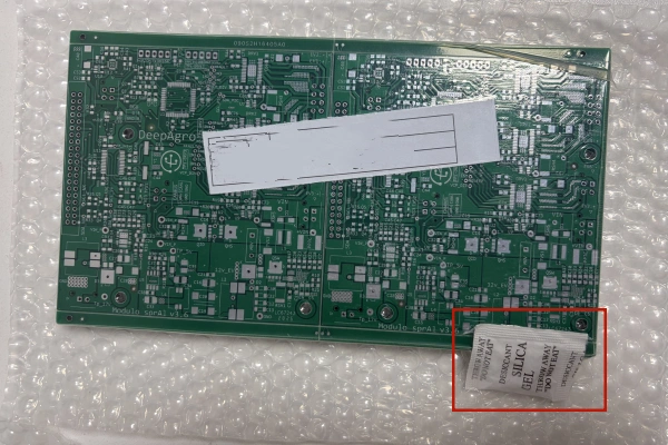 Desiccant and HIC placeholder