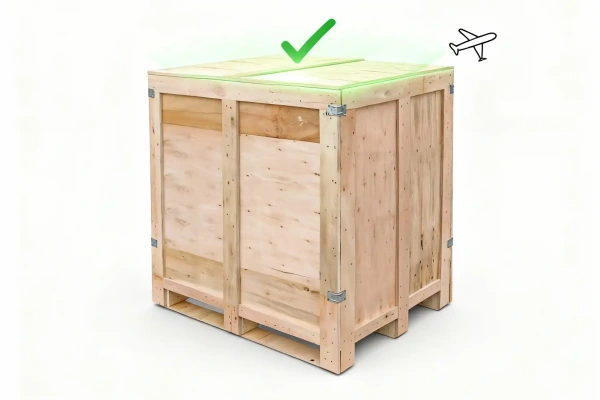 Fumigated wooden