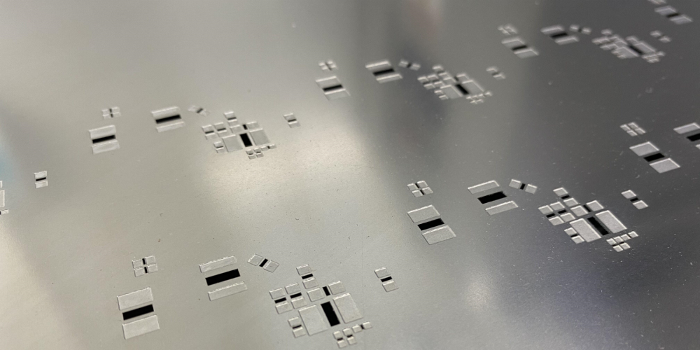 step stencil